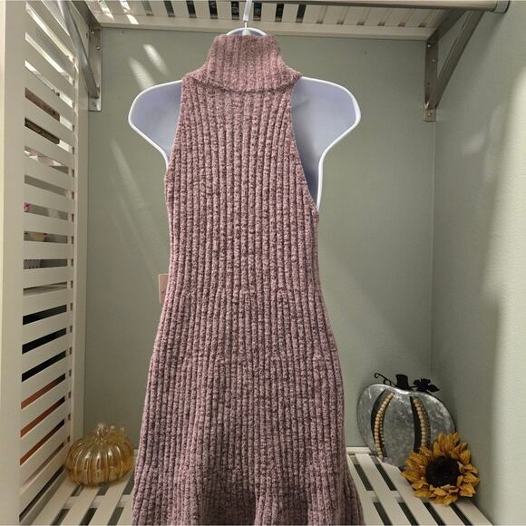 Free People Claude Mini Dress Brandy Wine Combo Women's Size Small Boho Office - Picture 4 of 16